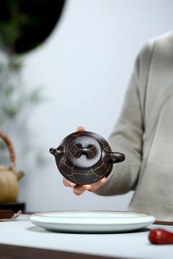 Premium Yixing Clay Teapot Handcrafted | Authentic Zisha Artisan Pottery 1