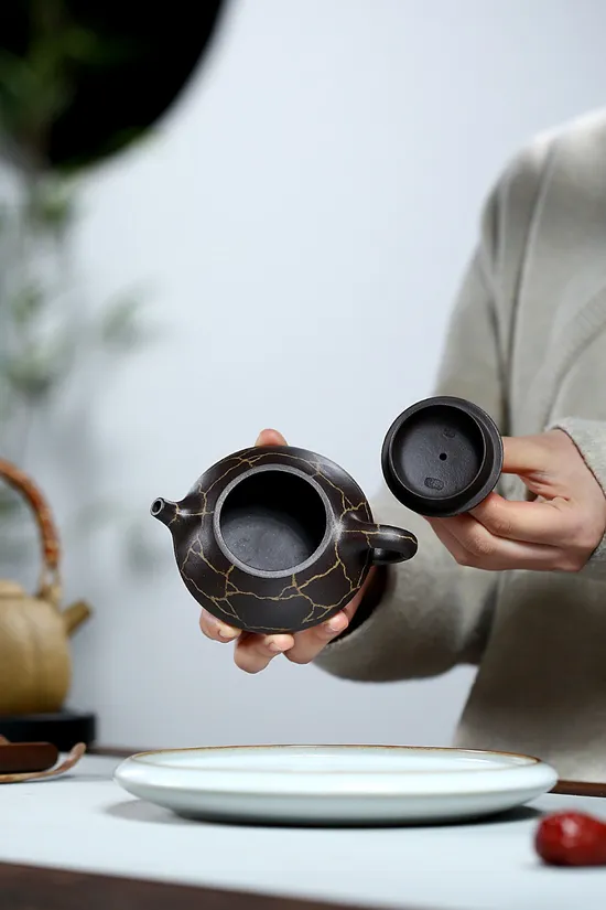 Premium Yixing Clay Teapot Handcrafted | Authentic Zisha Artisan Pottery 4