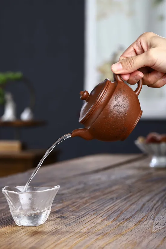 Premium Yixing Zisha Teapot | Handcrafted Clay Artisan Pottery 7