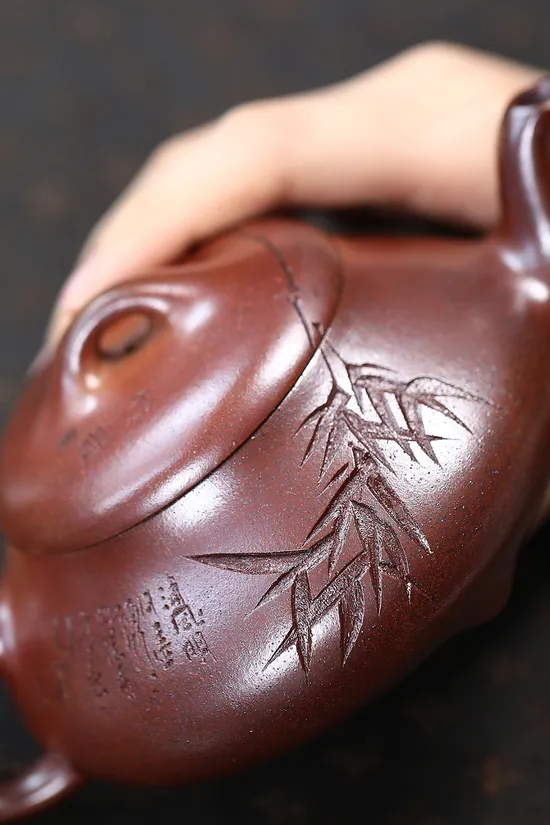 Yixing Clay Teapot | Handcrafted Ceramic Teapot by Master Bao Yuhua 1