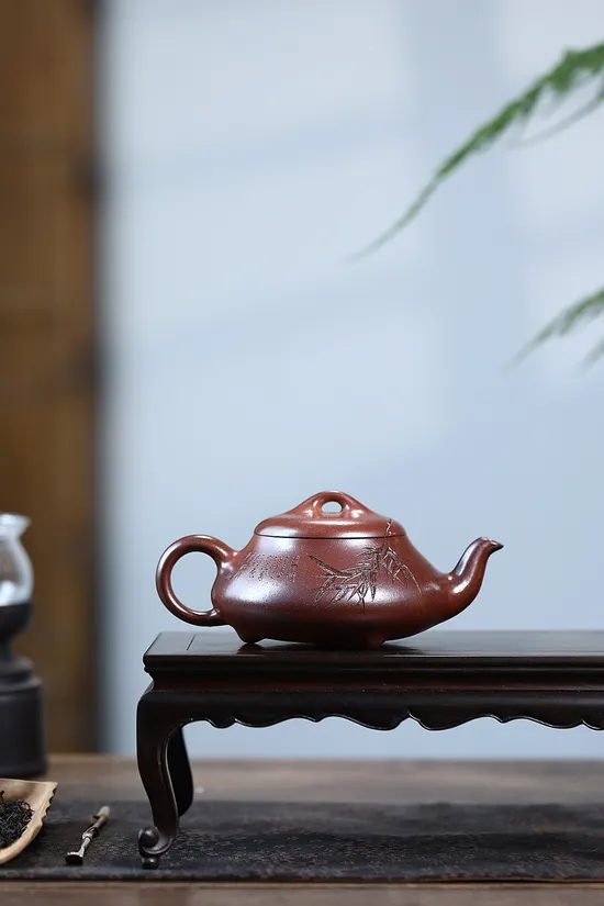 Yixing Clay Teapot | Handcrafted Ceramic Teapot by Master Bao Yuhua 6