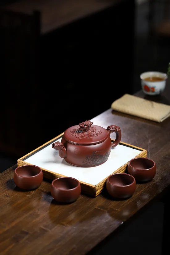 Yixing Zisha Teapot | Handcrafted Ceramics | Collectible Teapot 7