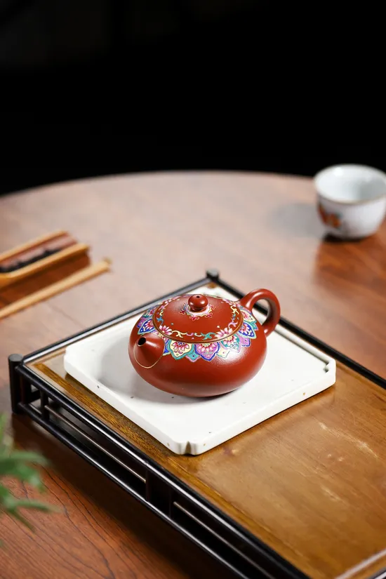 Yixing Teapot Masterpiece: Handcrafted Zisha Clay Art by Yang Peng 1