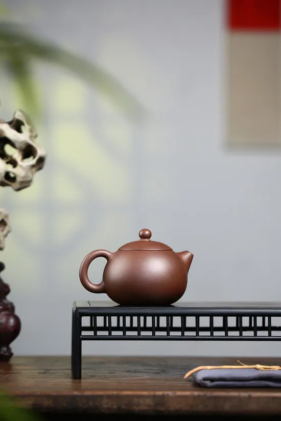 Zisha Teapots: Prosperity Twisted Clay Xishi | Jiang Yapeng 6