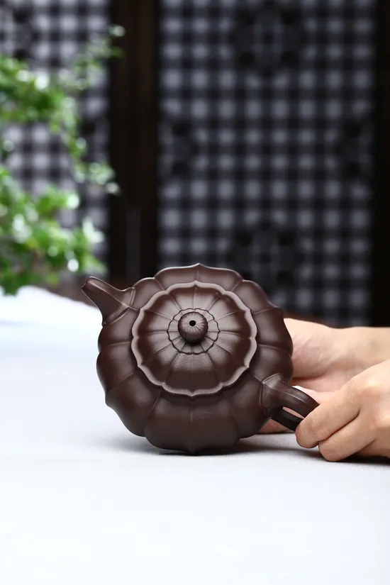Premium Yixing Zisha Teapot | Handcrafted by Master He Qixian 8