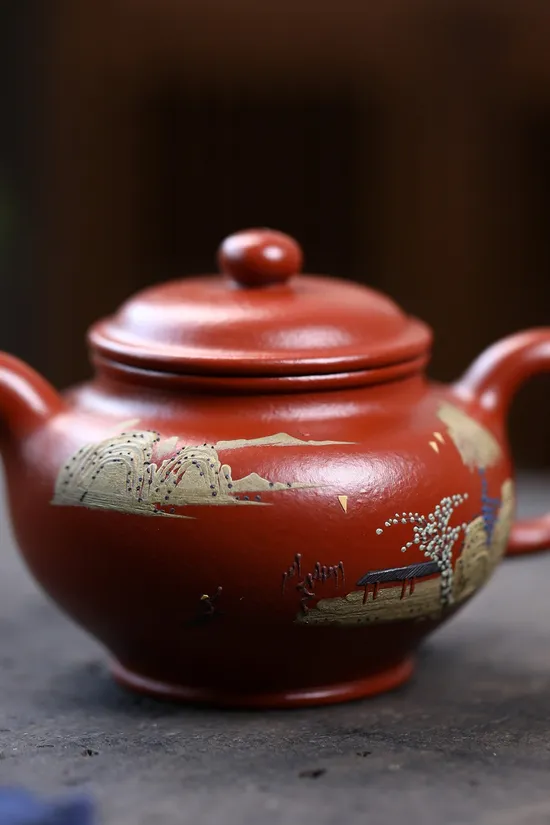 Premium Yixing Zisha Clay Teapot | Handcrafted & Authentic Design 3