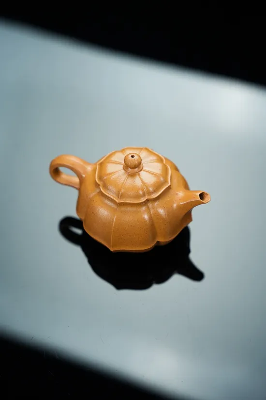 Yixing Teapot - Handcrafted Premium Clay Geometric Design Teapot 5