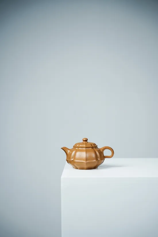 Yixing Teapot - Handcrafted Premium Clay Geometric Design Teapot 6