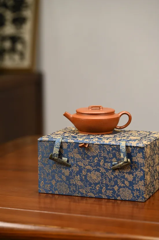 Yixing Zisha Teapot | Handcrafted Small Kiln Vermilion Clay 150cc 4