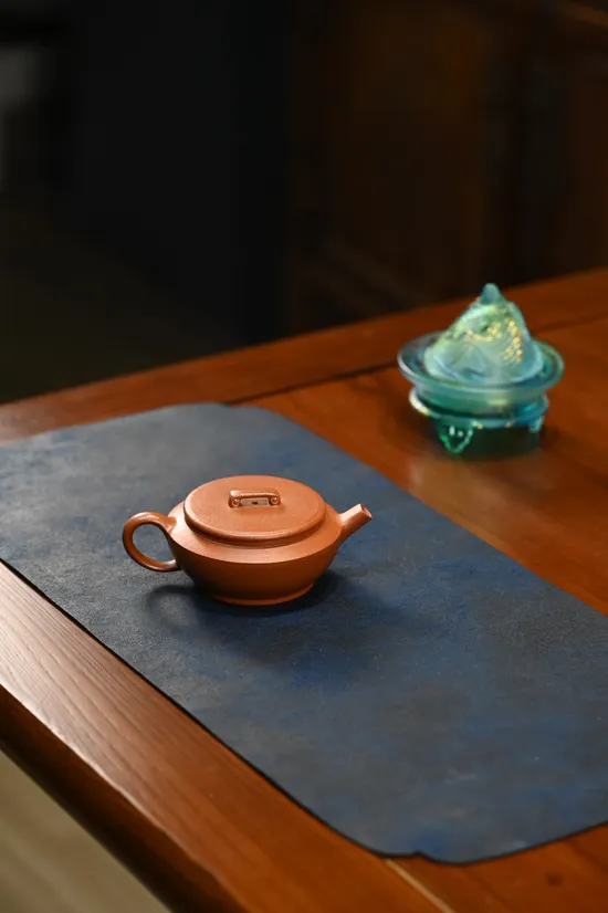 Yixing Zisha Teapot | Handcrafted Small Kiln Vermilion Clay 150cc 5