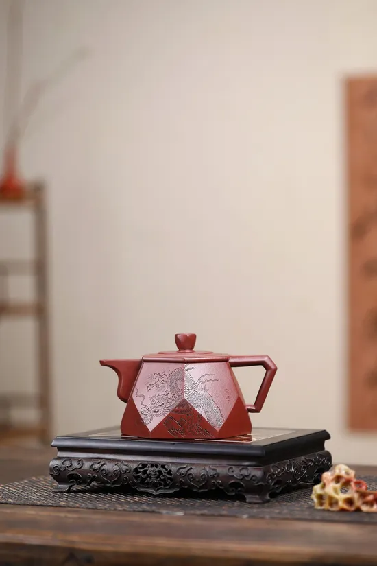 Premium Yixing Dragon Zisha Clay Teapot | Handcrafted Artistry 6