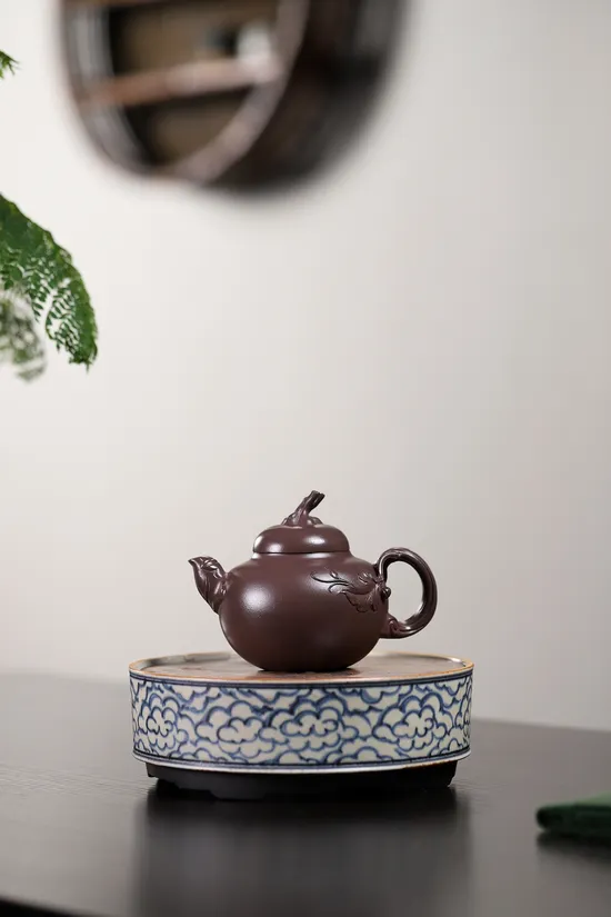 Premium Yixing Teapot | Handcrafted Hermès Grey Clay | Yang Junbao 2
