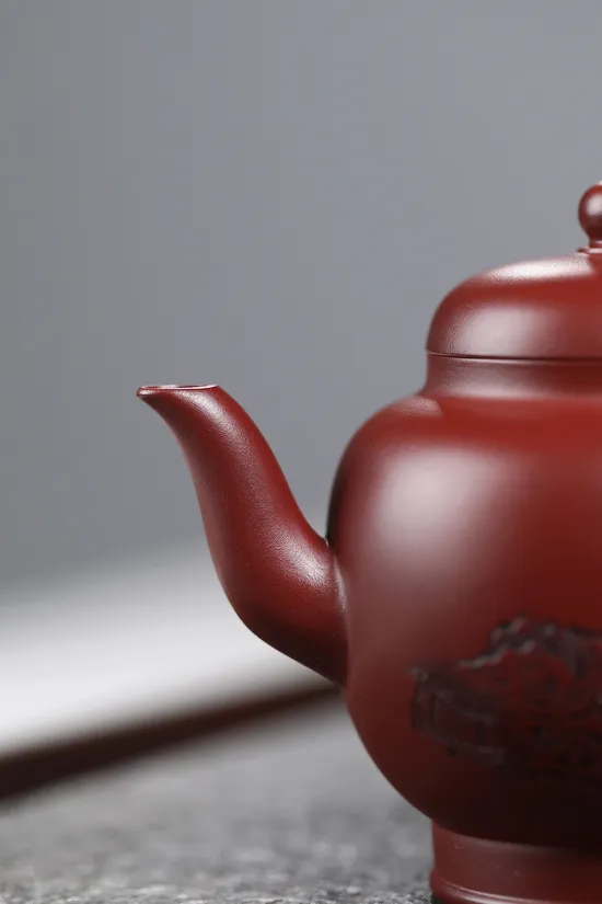 Yixing Teapot | Handcrafted Dragon's Blood Clay Teapot | Collector's Choice 1