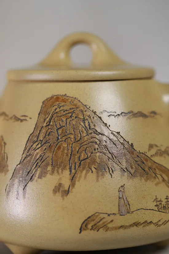 Premium Yixing Zisha Teapot by Guo Chaojiang | Artisan Crafted 6
