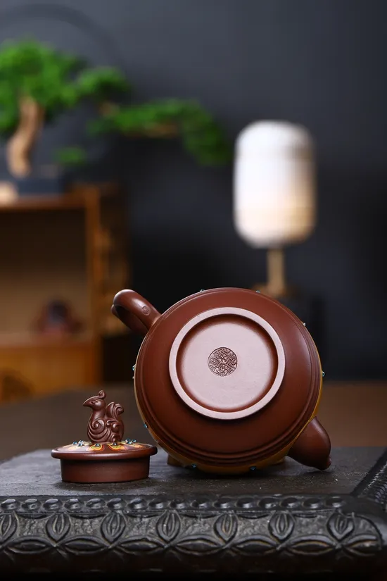 Yixing Clay Teapot | Zhou Xinyuan Collectible Handcrafted Zisha Art 2