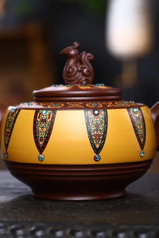 Yixing Clay Teapot | Zhou Xinyuan Collectible Handcrafted Zisha Art 3