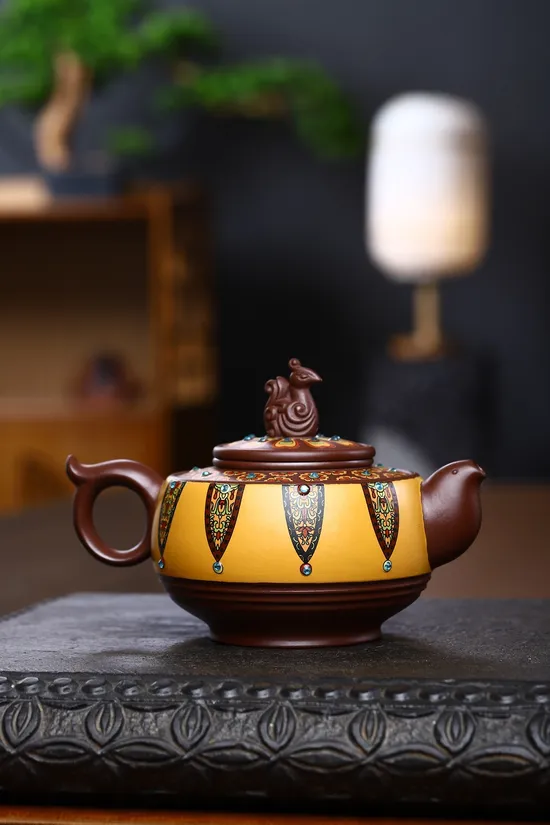 Yixing Clay Teapot | Zhou Xinyuan Collectible Handcrafted Zisha Art 4