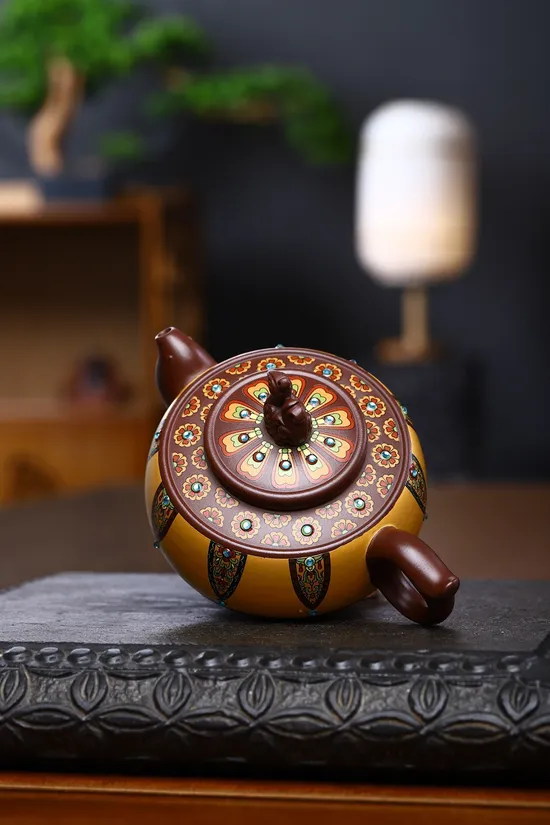 Yixing Clay Teapot | Zhou Xinyuan Collectible Handcrafted Zisha Art 6