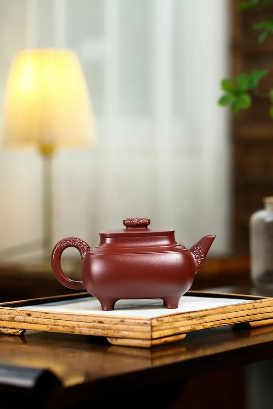 Yixing Zisha Teapot - Zhou Xinyuan Masterpiece, Antique Clay Craft 3