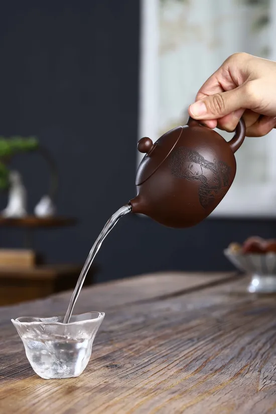 Yixing Zisha Clay Teapot | Handcrafted Purple Clay Artisan Teapots 2