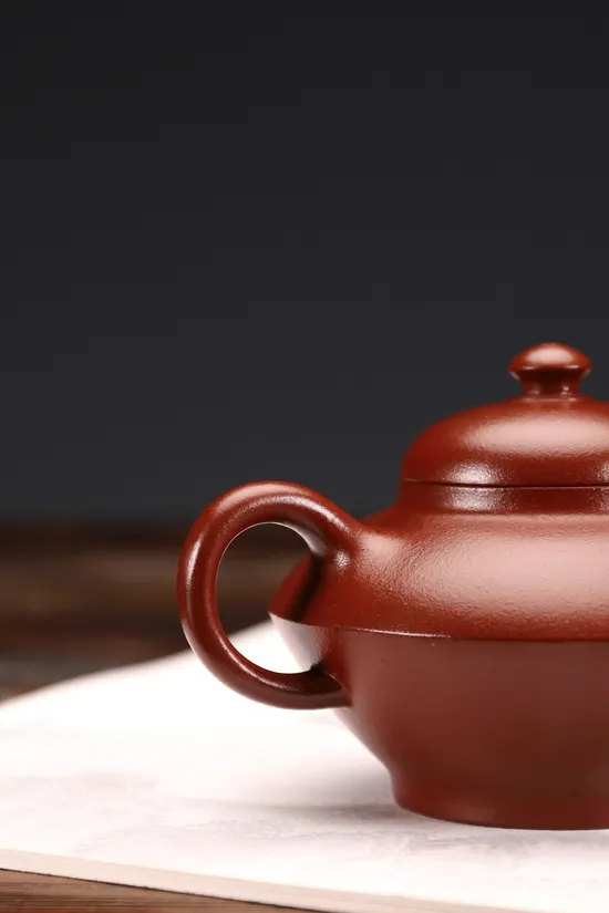Yixing Zisha Teapot: Dragon Blood Clay Artisan Crafted 2
