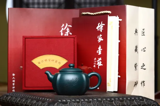 Best Yixing Clay Teapot | Handmade Artisan Teapot | 260cc Green Clay 1