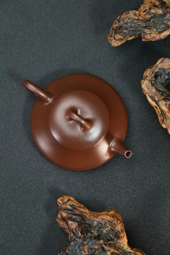 Yixing Zisha Clay Teapot | Handcrafted 160cc 9-Hole Filter 8