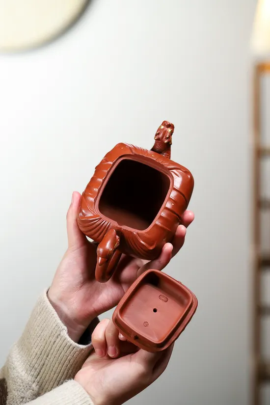 Yixing Zisha Teapot | Master Yang's Dragon-Phenix Artistry 6
