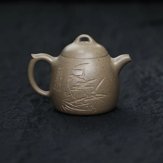 Yixing Zisha Teapot | Handmade Clay Teapot | Qin Dynasty Design 1