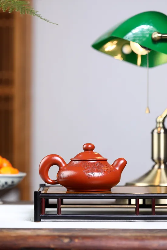 Collector's Zisha Clay Teapot | Handcrafted Yixing Artistry 4