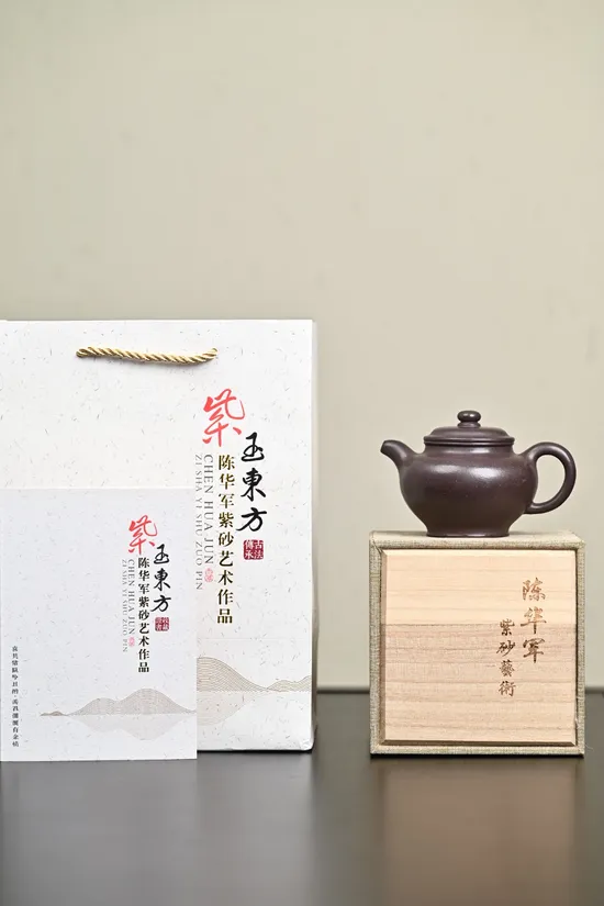 Premium Yixing Zisha Teapot - Handcrafted by National Artisan Chen Huajun 6