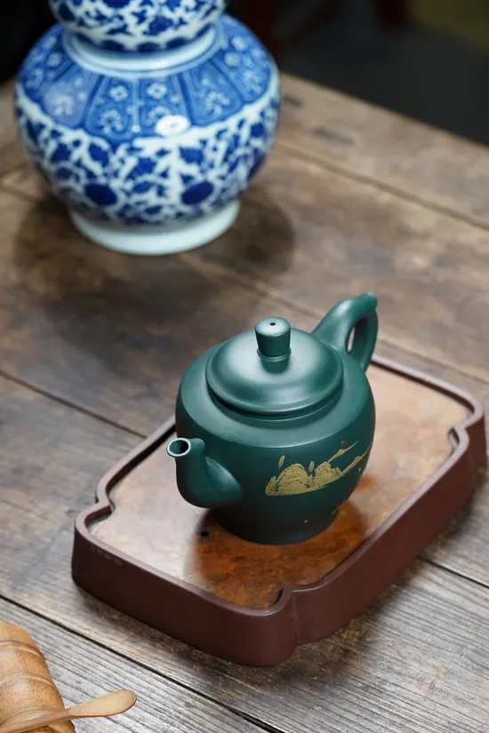 Yixing Zisha Clay Teapot 40cc | Handcrafted Artisan Teapot 2