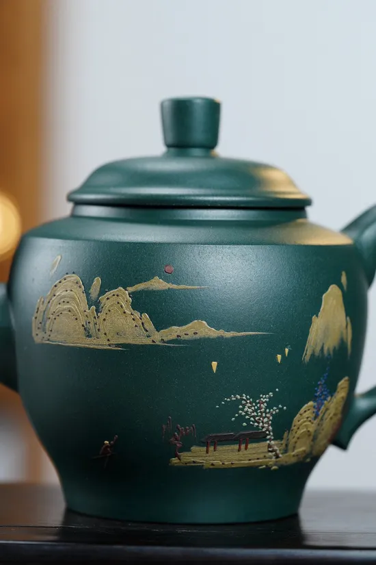 Yixing Zisha Clay Teapot 40cc | Handcrafted Artisan Teapot 6