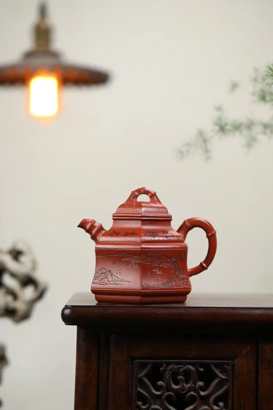 Premium Yixing Zisha Teapot - Artisan Crafted Collectible 5