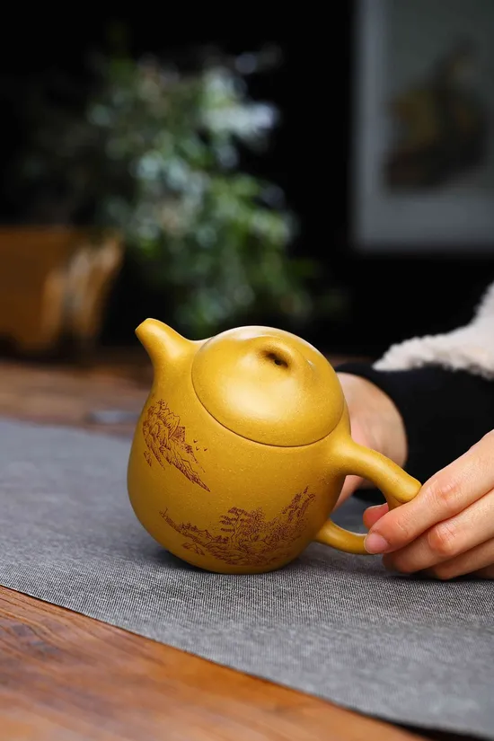 Premium Yixing Zisha Teapot Set | Authentic Handcrafted Clay $1500 3