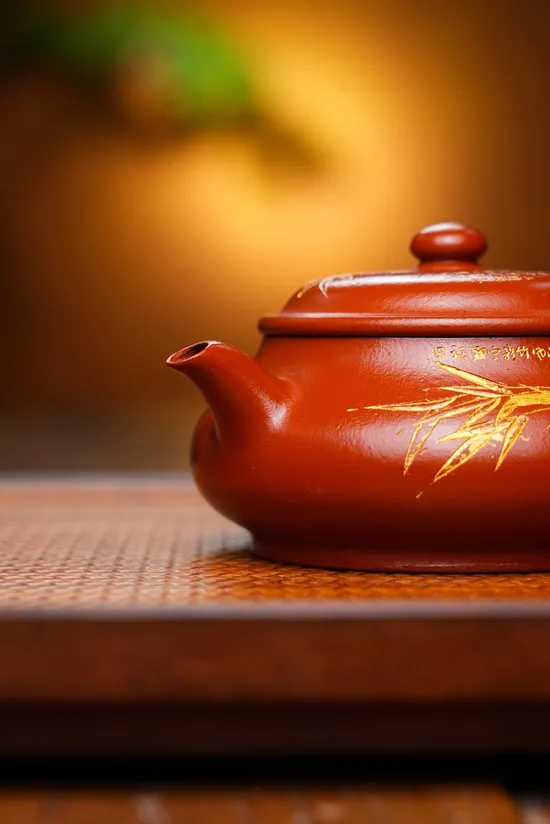 Premium Yixing Minglu Rose Clay Teapot | Handcrafted Artisan Ceramics 4