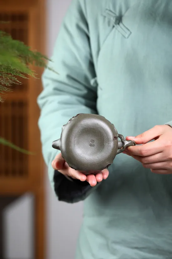 Yixing Zisha Teapot: Master Sheng's Tree Frog Set | Artisan Craft 8