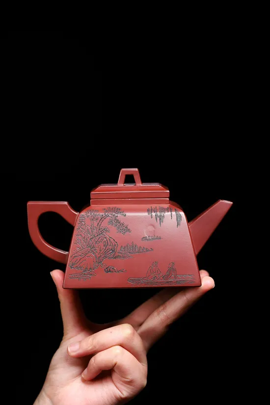 Premium Yixing Clay Teapot | Master Shen Yinhua Collection 8