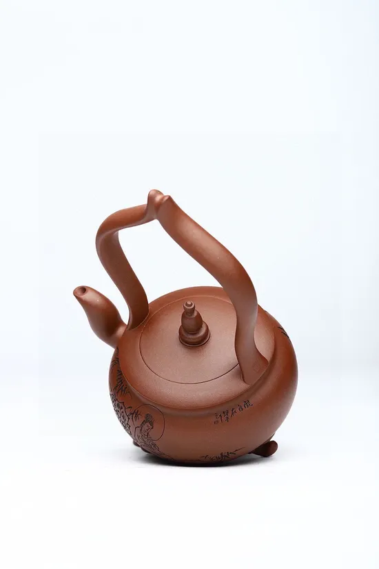 Collectible Zisha Teapot | Handcrafted Yixing Clay Pot by Master Fang 3