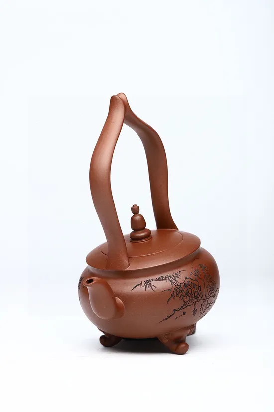 Collectible Zisha Teapot | Handcrafted Yixing Clay Pot by Master Fang 4