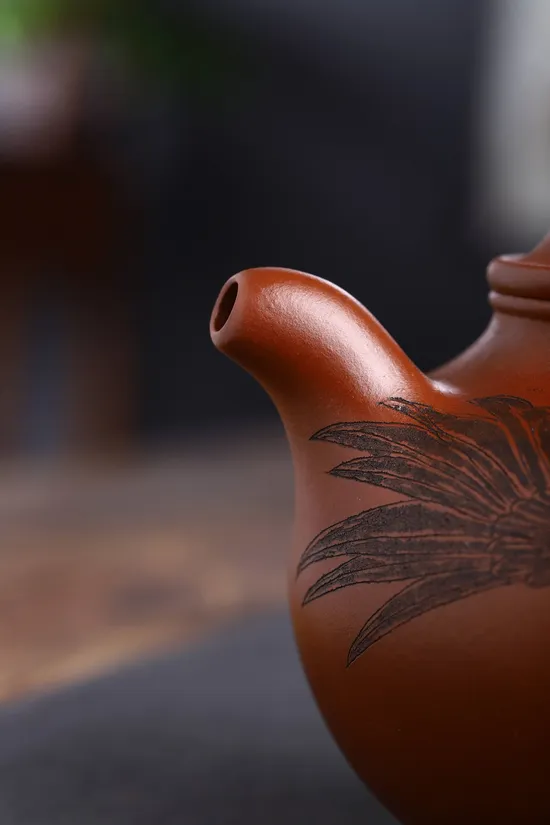 Yixing Zisha Teapot 500cc | Master Crafted Purple Clay Pot | Collector's Edition 8