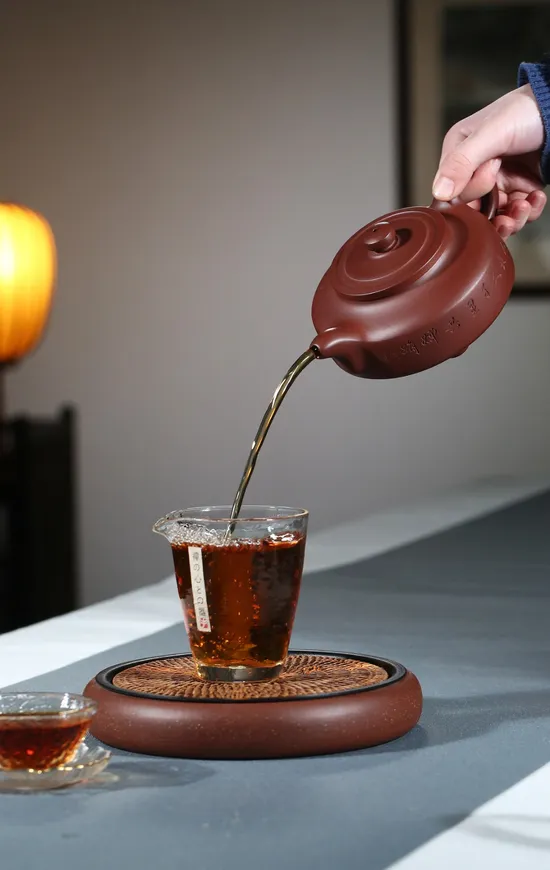 Premium Yixing Clay Teapot | Handcrafted Artisan Zhou Pan Design 5