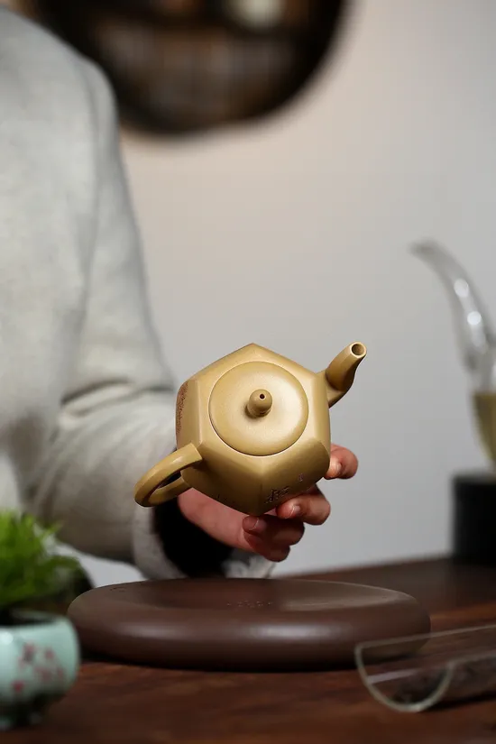 Premium Yixing Zisha Teapot | Handcrafted Clay Artistry | 00cc 4
