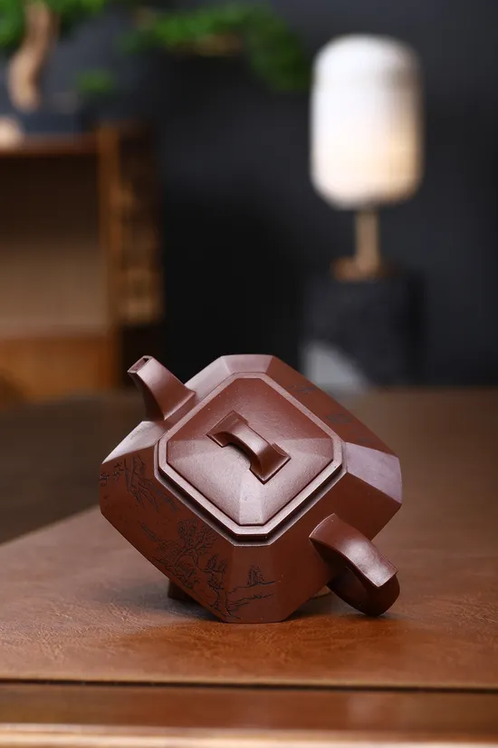 Collectible Yixing Teapot: Master Zhou Xinyuan Handcrafted Artistry 3