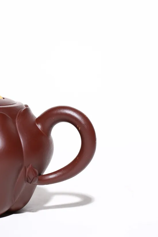 Yixing Clay Teapot | Collectible Frog Lotus Design by Zhao Mingmin 4