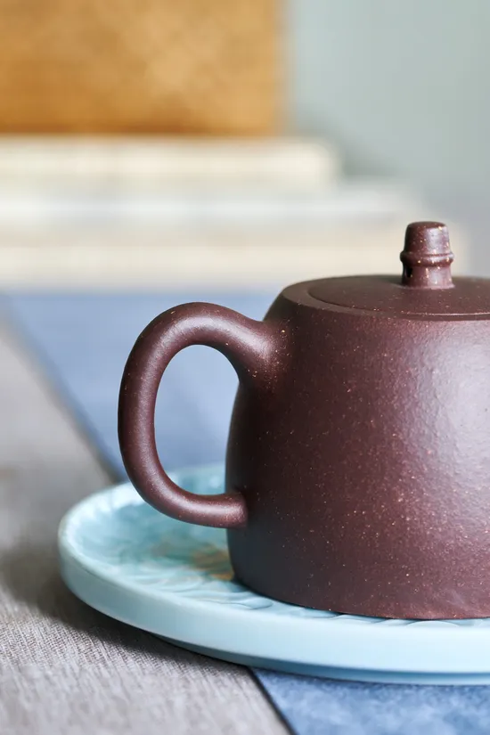 Premium Yixing Zisha Teapot | Handcrafted Purple Clay Artistry 3