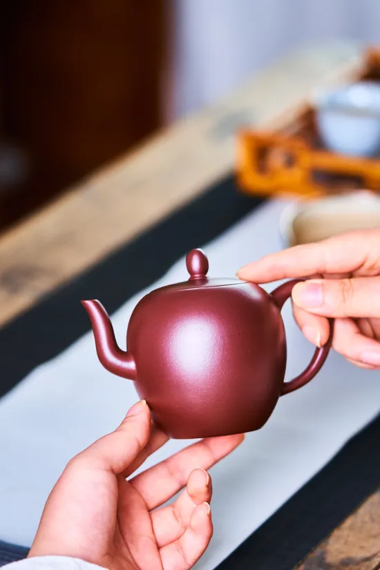 Yixing Teapot: Rare Stone-Red Clay, Artisan Craftsmanship 3