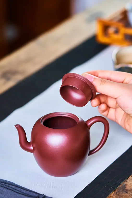 Yixing Teapot: Rare Stone-Red Clay, Artisan Craftsmanship 7