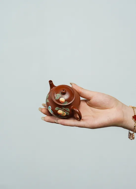 Premium Yixing Clay Teapot | Authentic Handcrafted 110cc Zisha Pot 1