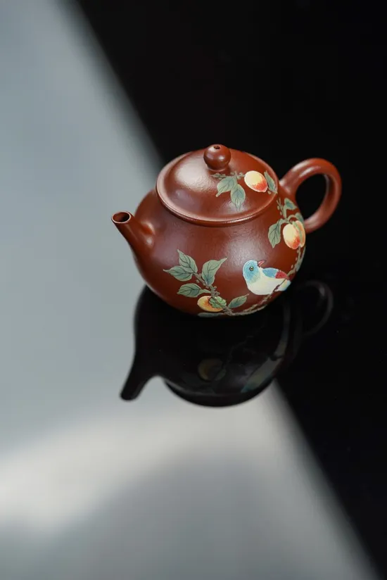 Premium Yixing Clay Teapot | Authentic Handcrafted 110cc Zisha Pot 6